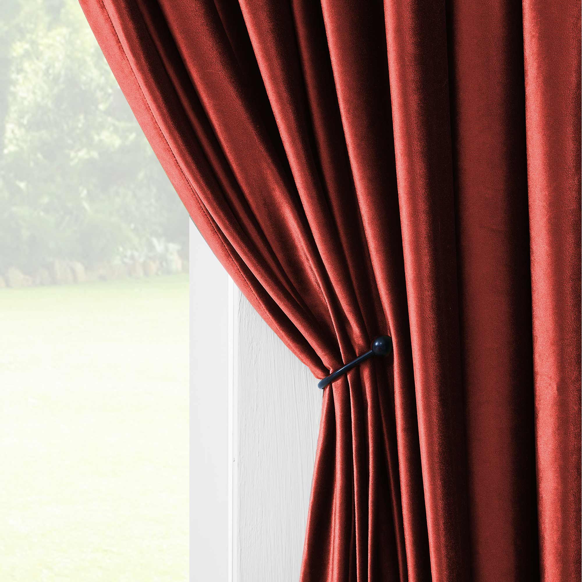 Custom Gorgeous Italian Velvet Blackout Curtains