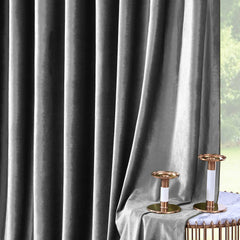 Custom Gorgeous Italian Velvet Blackout Curtains