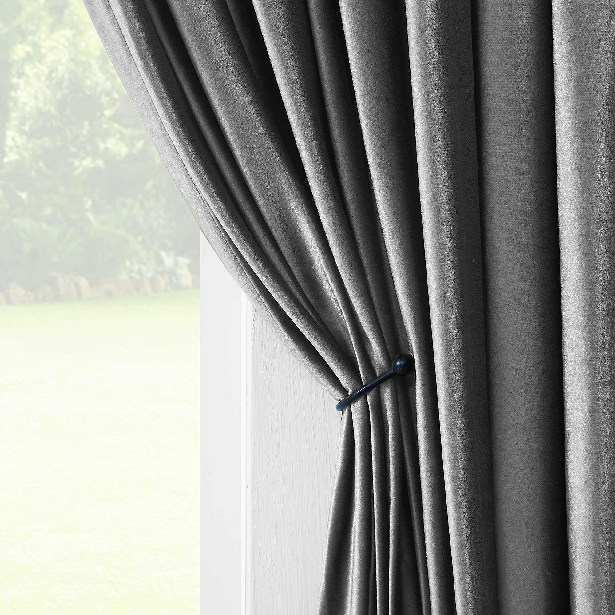 Custom Gorgeous Italian Velvet Blackout Curtains