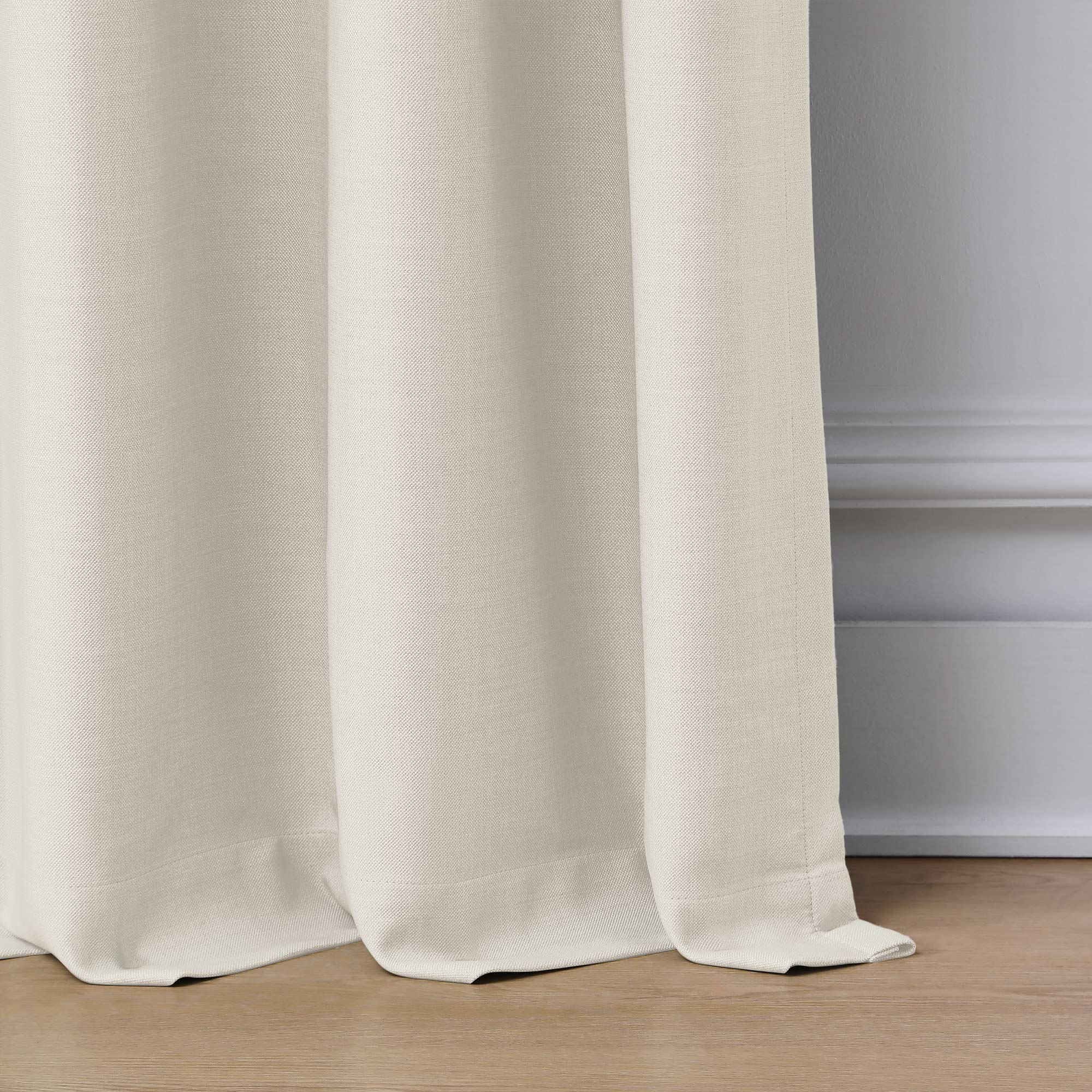 Martin Delicate Linen Cross-texture Blackout Curtains