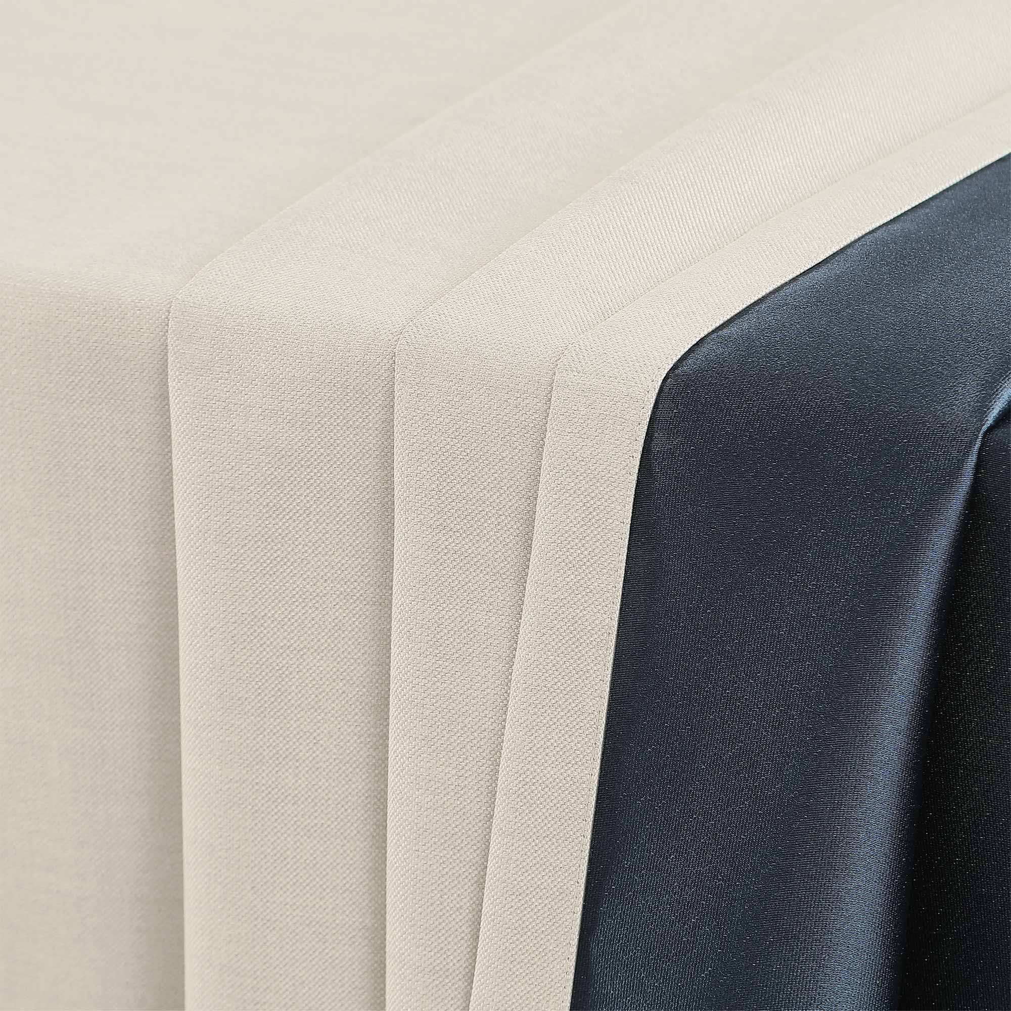 Martin Delicate Linen Cross-texture Blackout Curtains