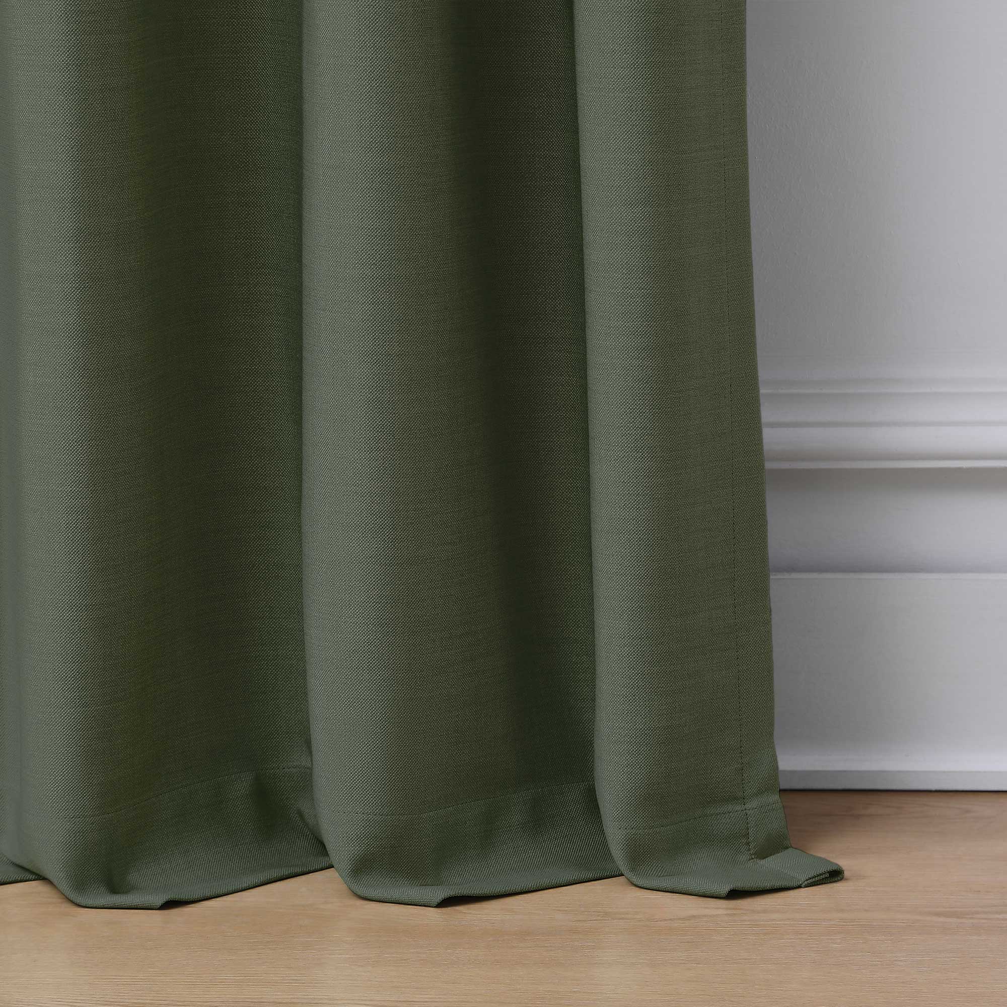 Martin Delicate Linen Cross-texture Blackout Curtains
