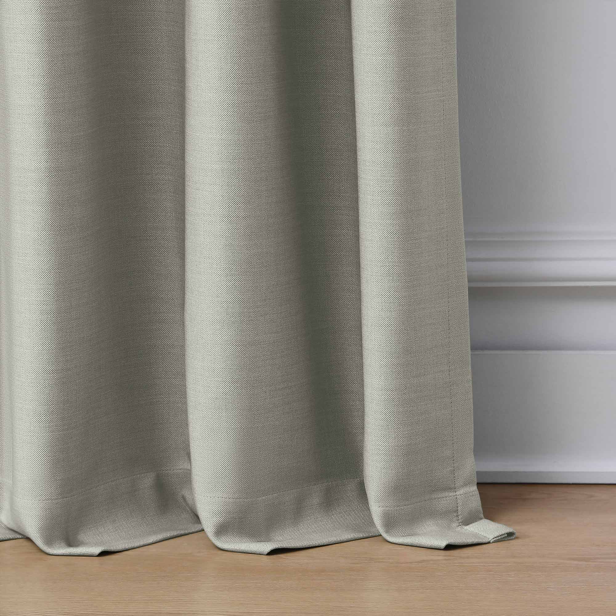 Martin Delicate Linen Cross-texture Blackout Curtains