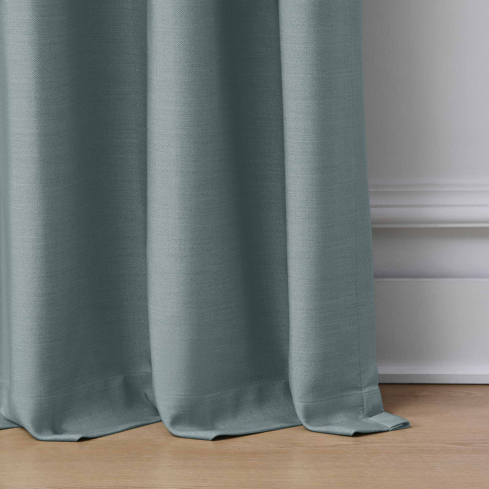 Martin Delicate Linen Cross-texture Blackout Curtains