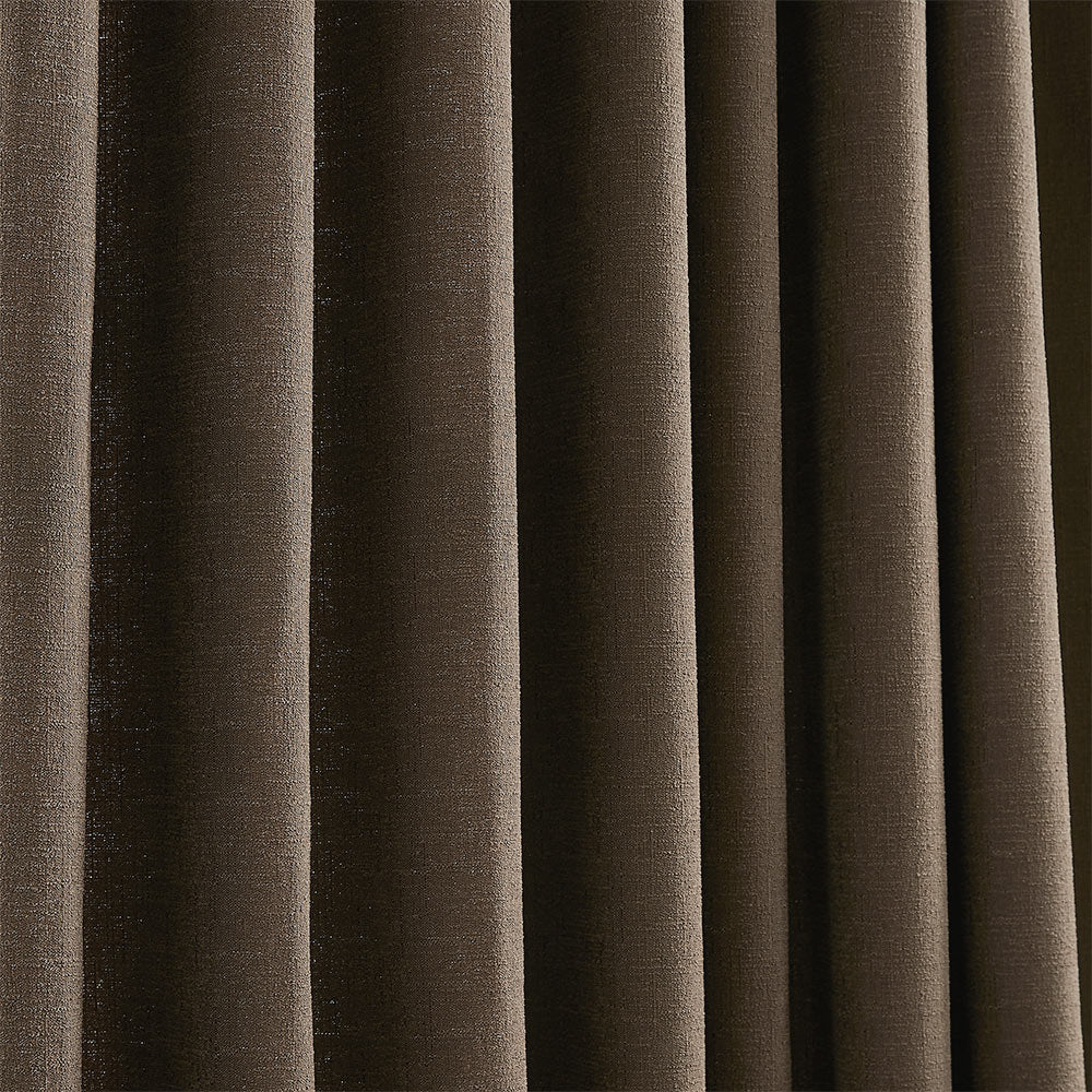 Custom Linen Texture Blackout Curtains