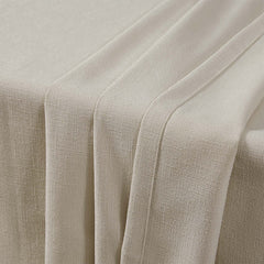 Custom Linen Texture Blackout Curtains