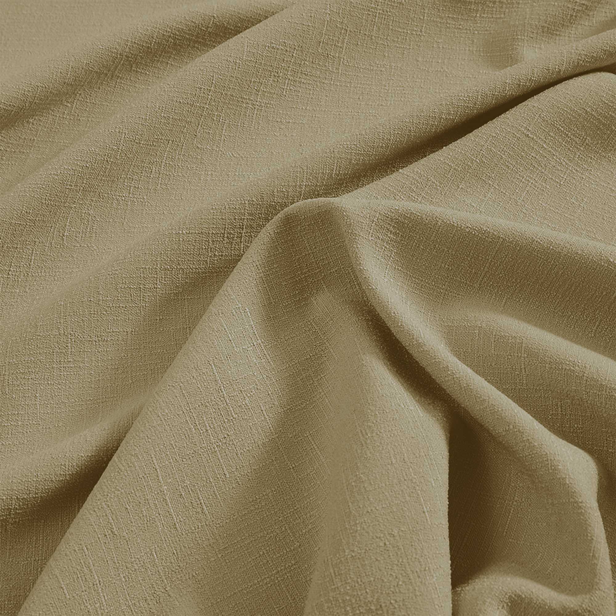 Custom Linen Texture Blackout Curtains
