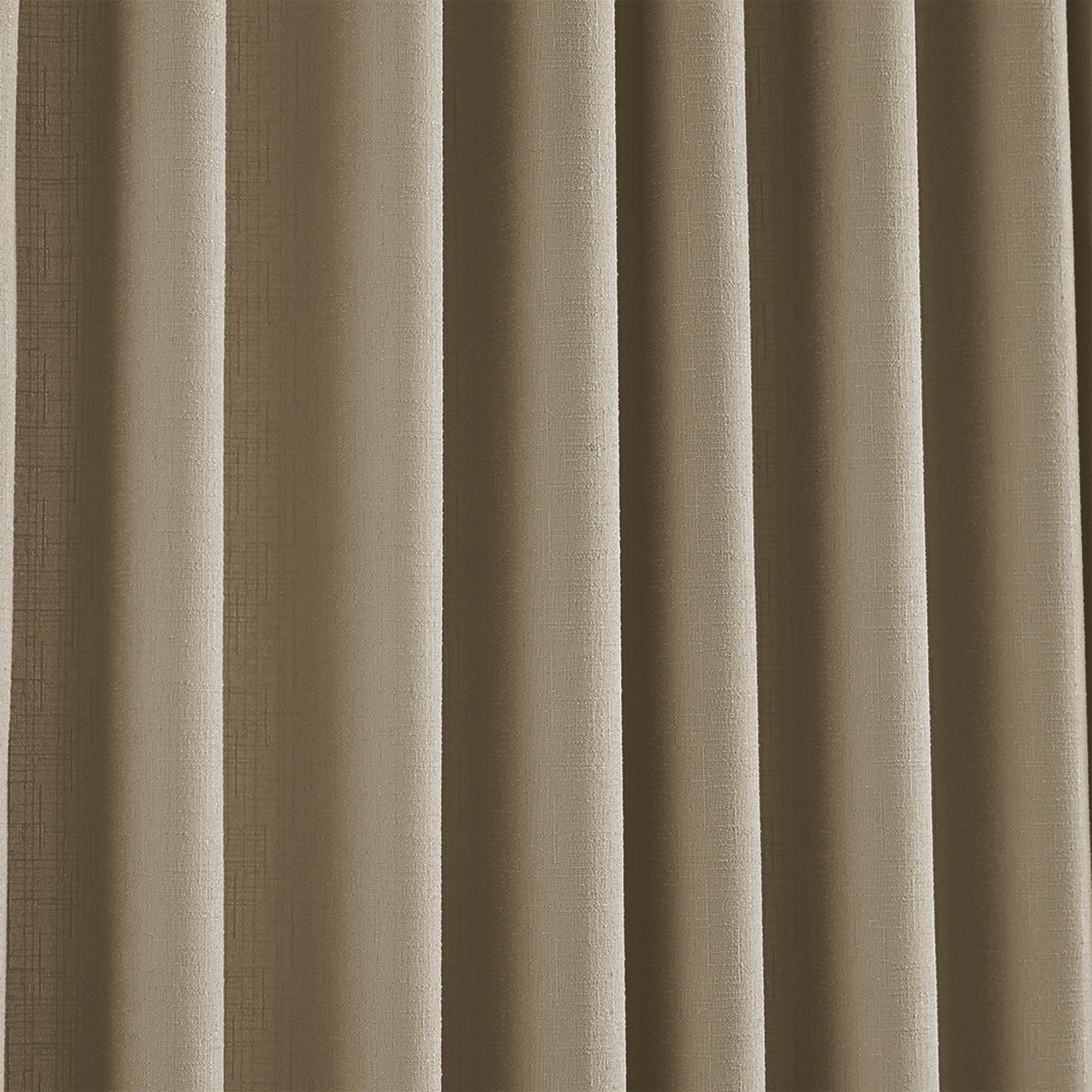 Custom Linen Texture Blackout Curtains