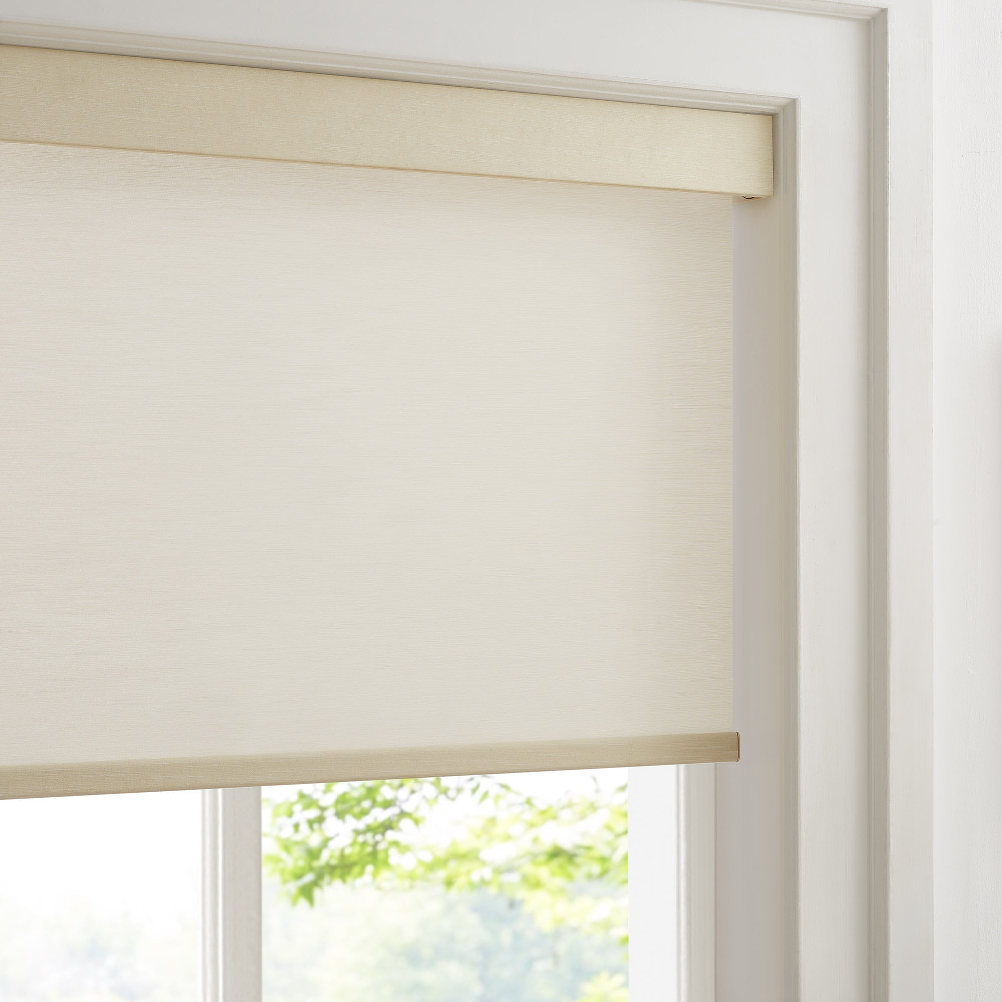 Custom Linen Texture Custom Roller Shades| Custom Size Blackout/Thermal