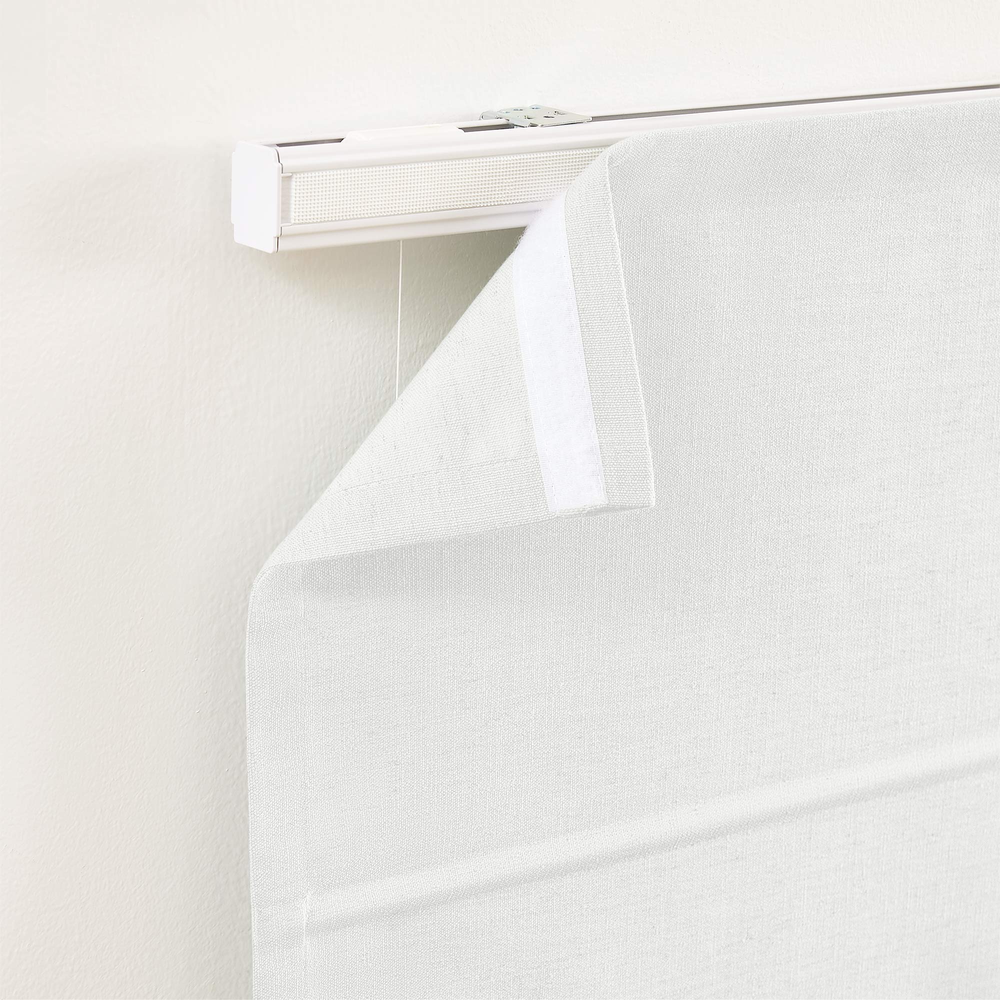 Custom Cordless Linen Roman Shades