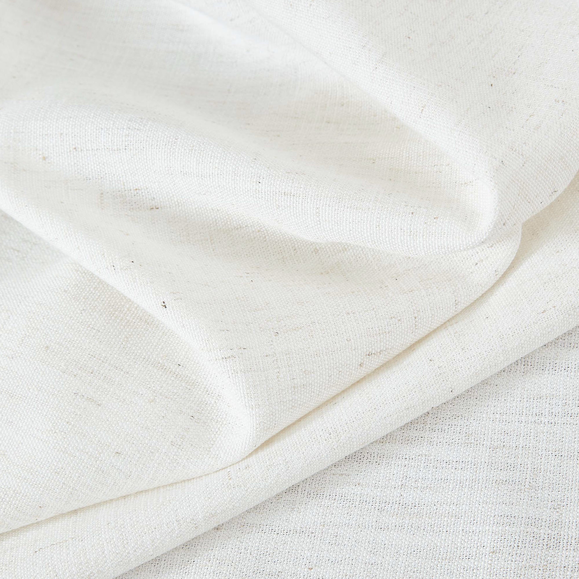 Custom Cordless Linen Roman Shades