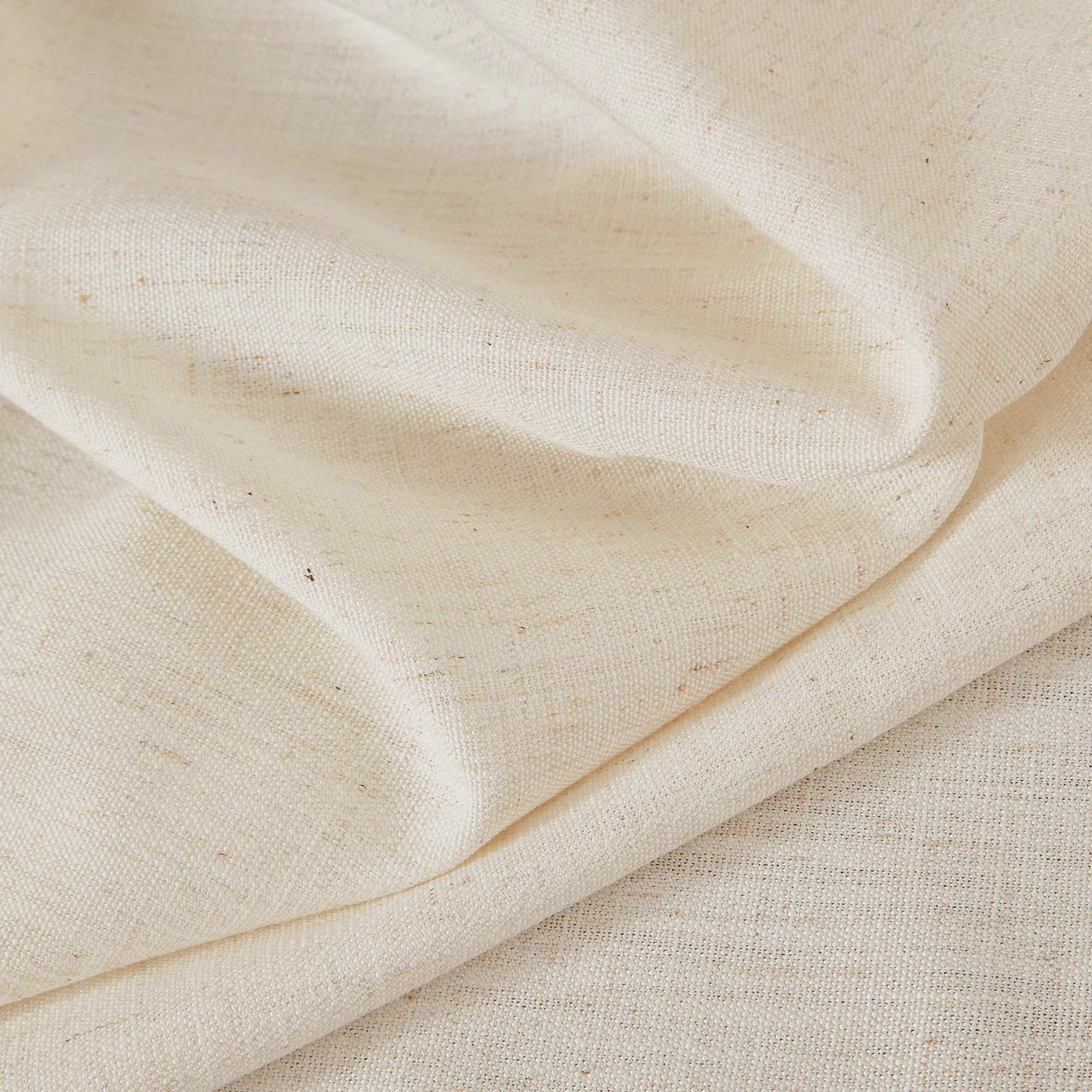 Custom Cordless Linen Roman Shades