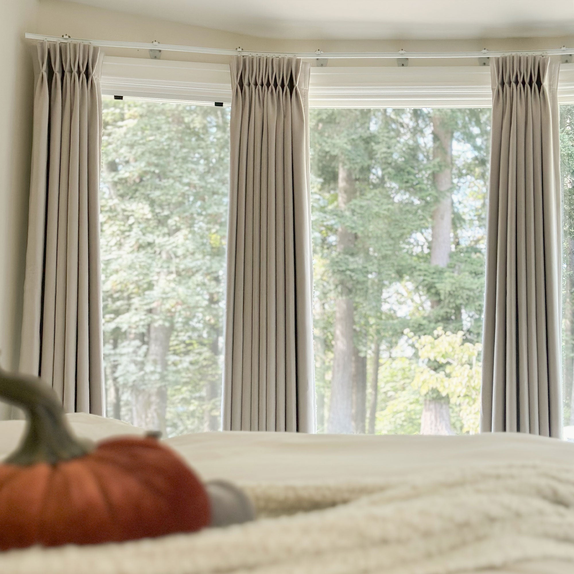 Custom Verona Velvety Texture Blackout Curtains
