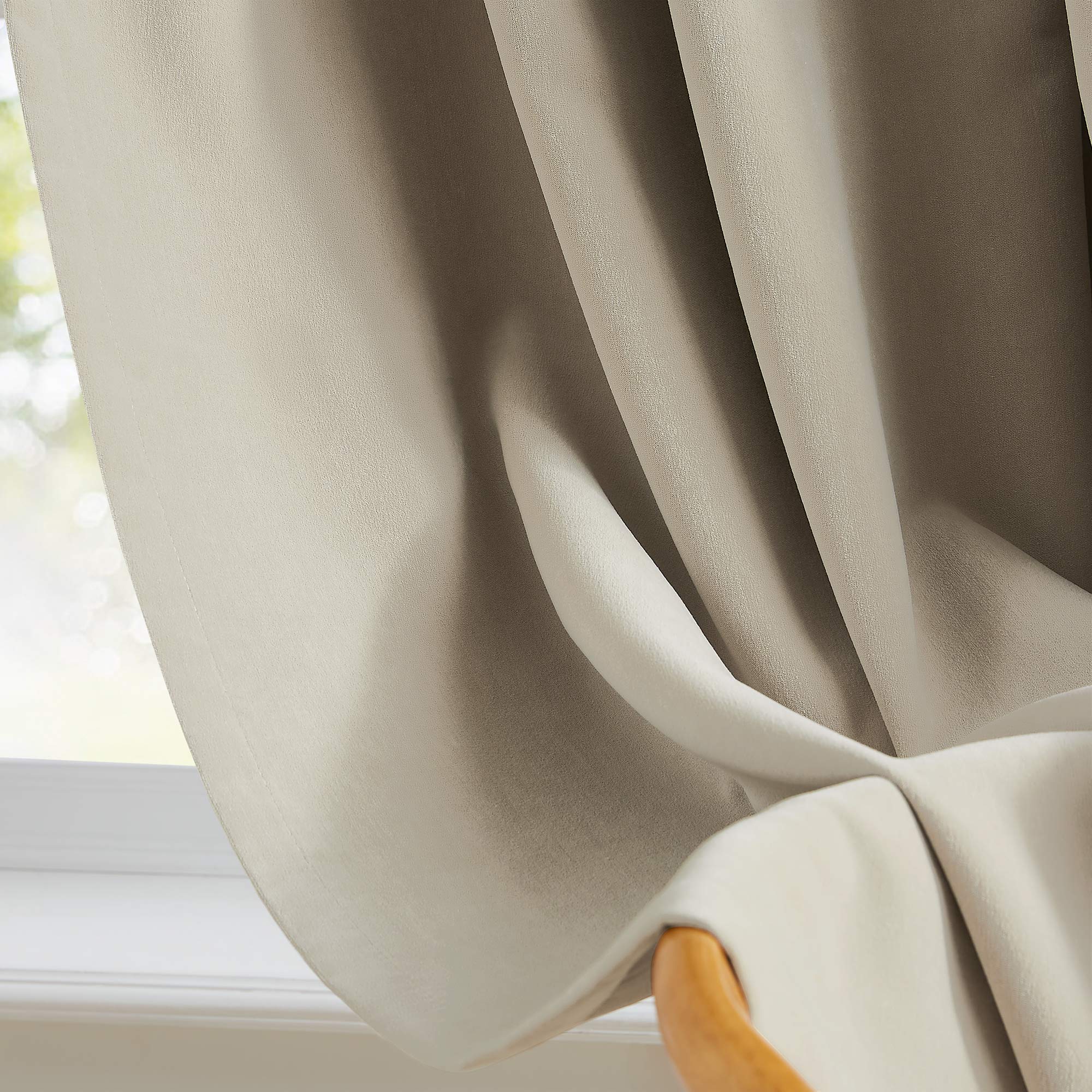 Custom Verona Velvety Texture Blackout Curtains