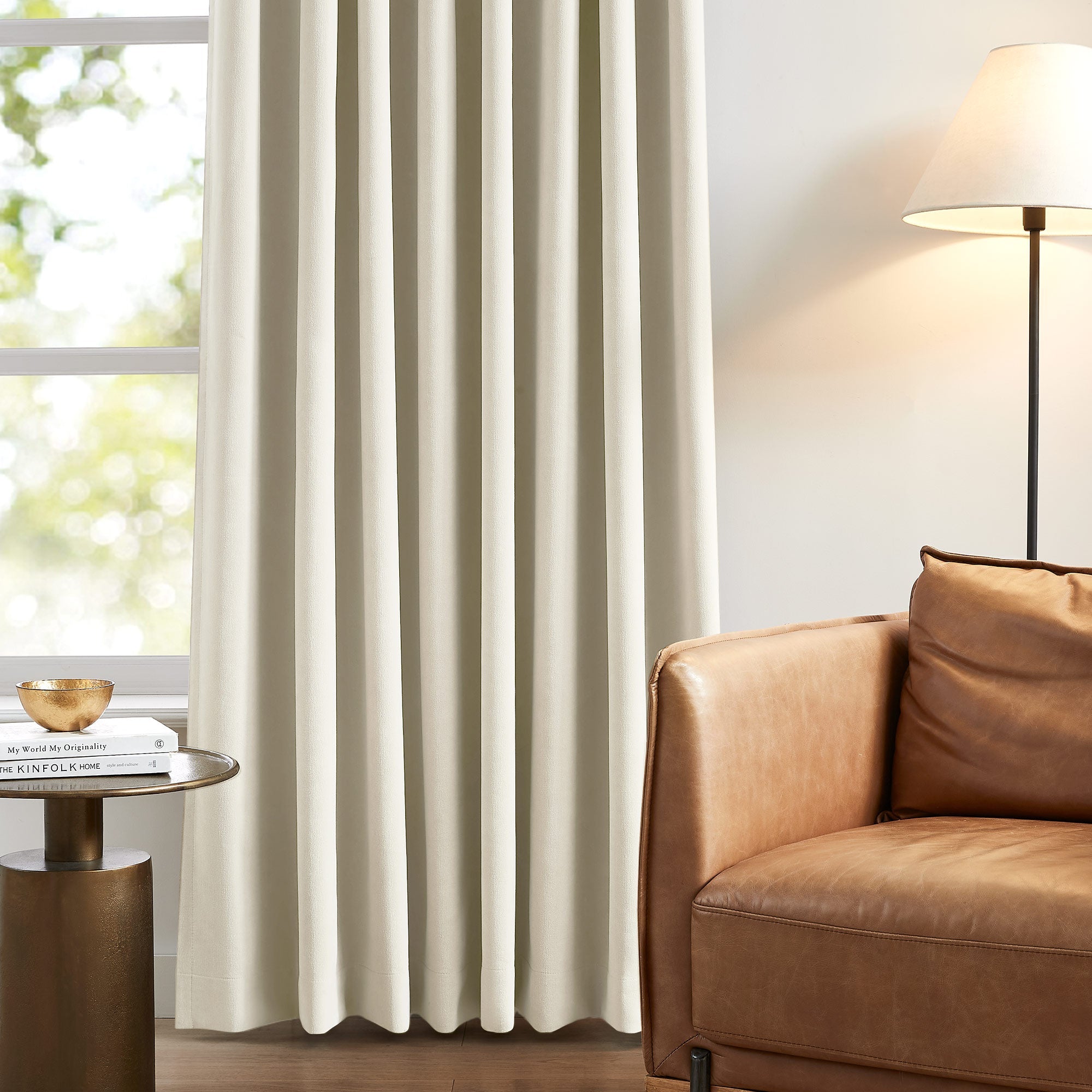 Custom Verona Velvety Texture Blackout Curtains