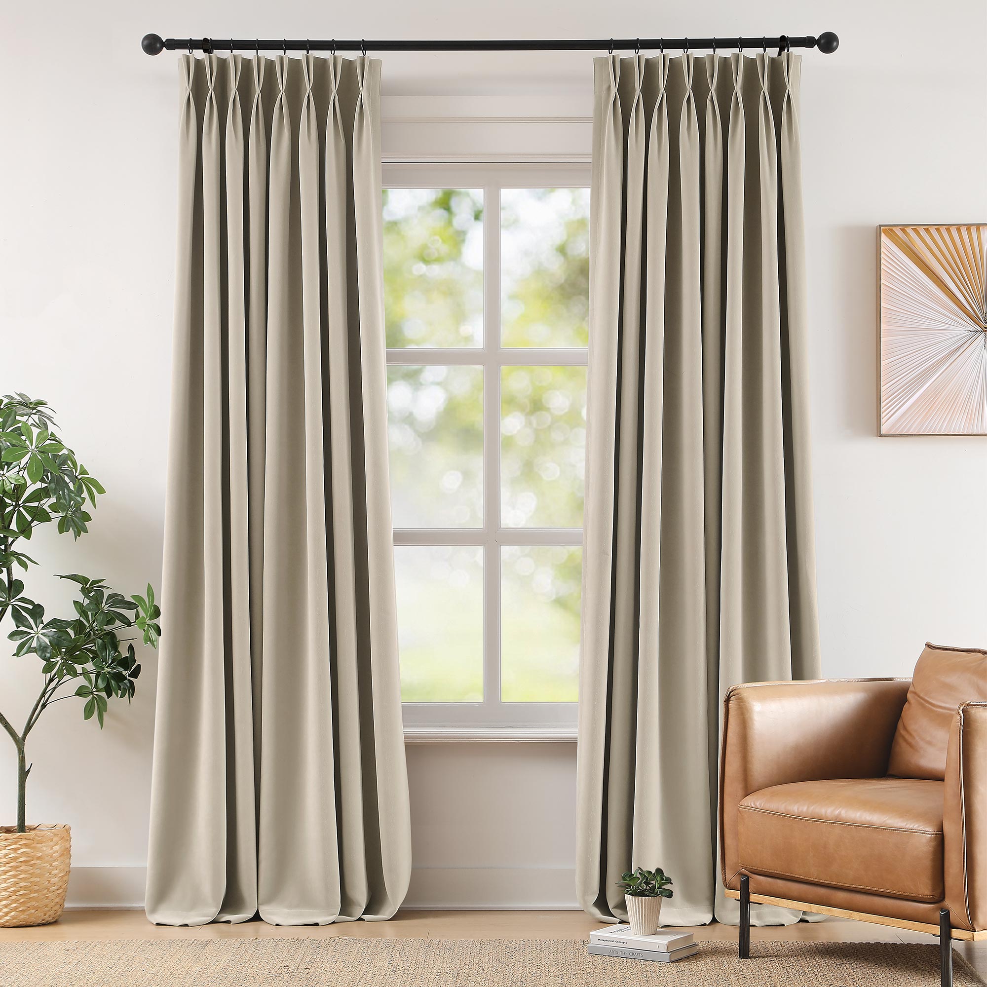 Custom Verona Velvety Texture Blackout Curtains