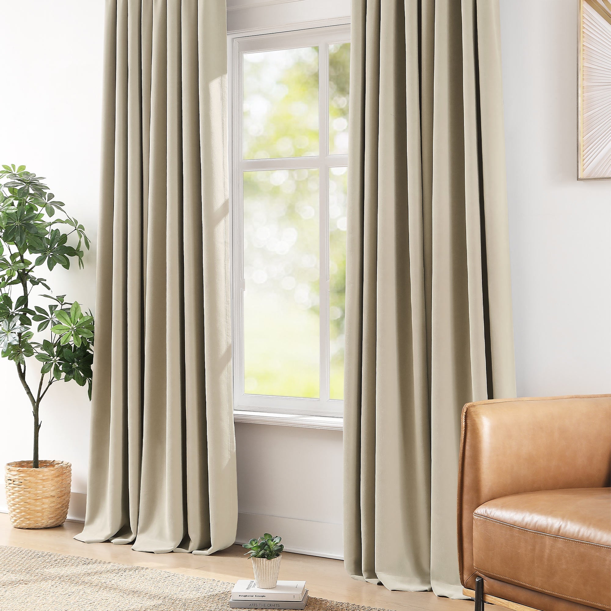 Custom Verona Velvety Texture Blackout Curtains