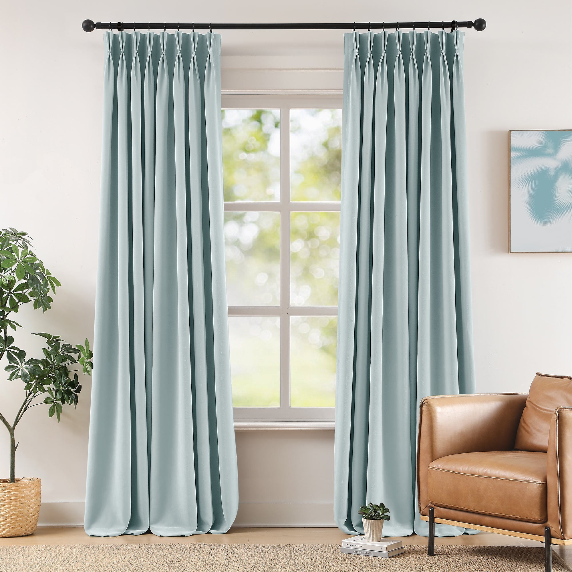 Custom Verona Velvety Texture Blackout Curtains