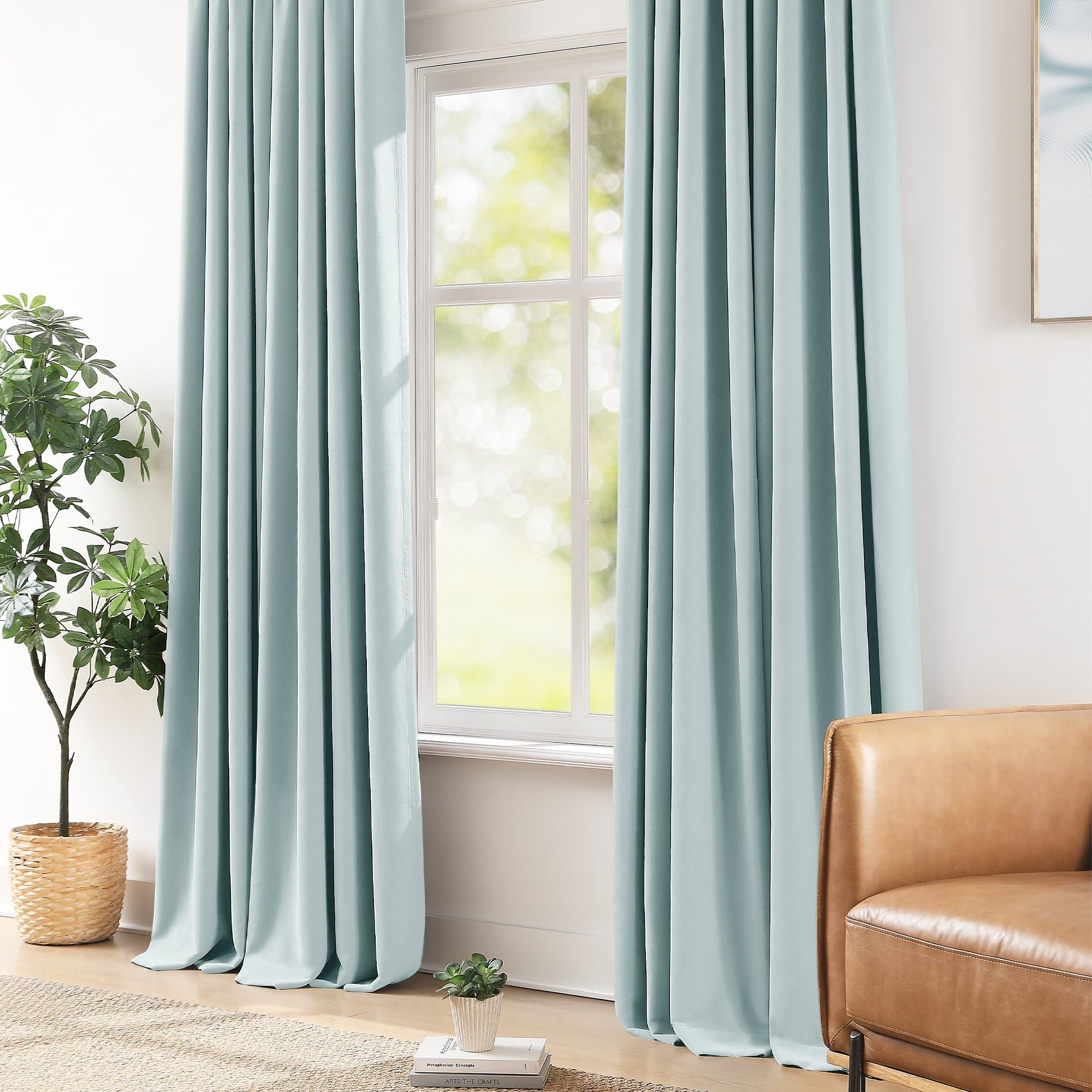 Custom Verona Velvety Texture Blackout Curtains
