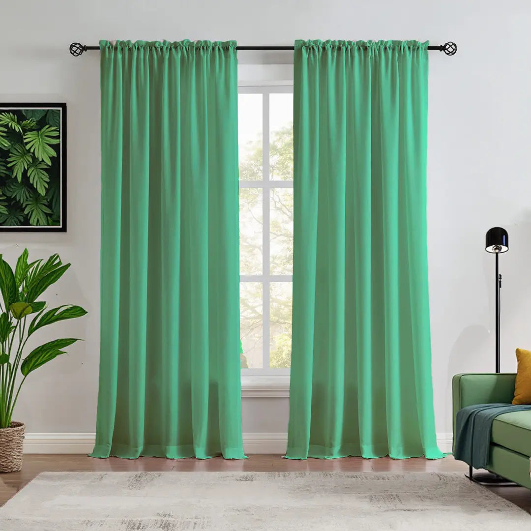 Custom NanoBamboo Linen 100%  Blocakout Shades