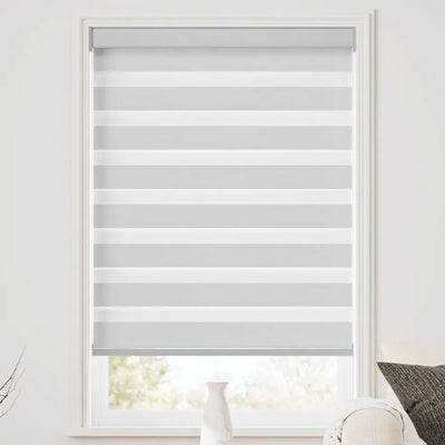 Custom Zebra Shades | Waterproof & Child-Safe Window Blinds in 14 Colors