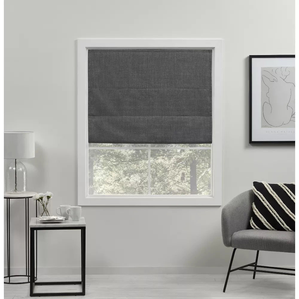 Custom 100% Blackout  Roman Shade