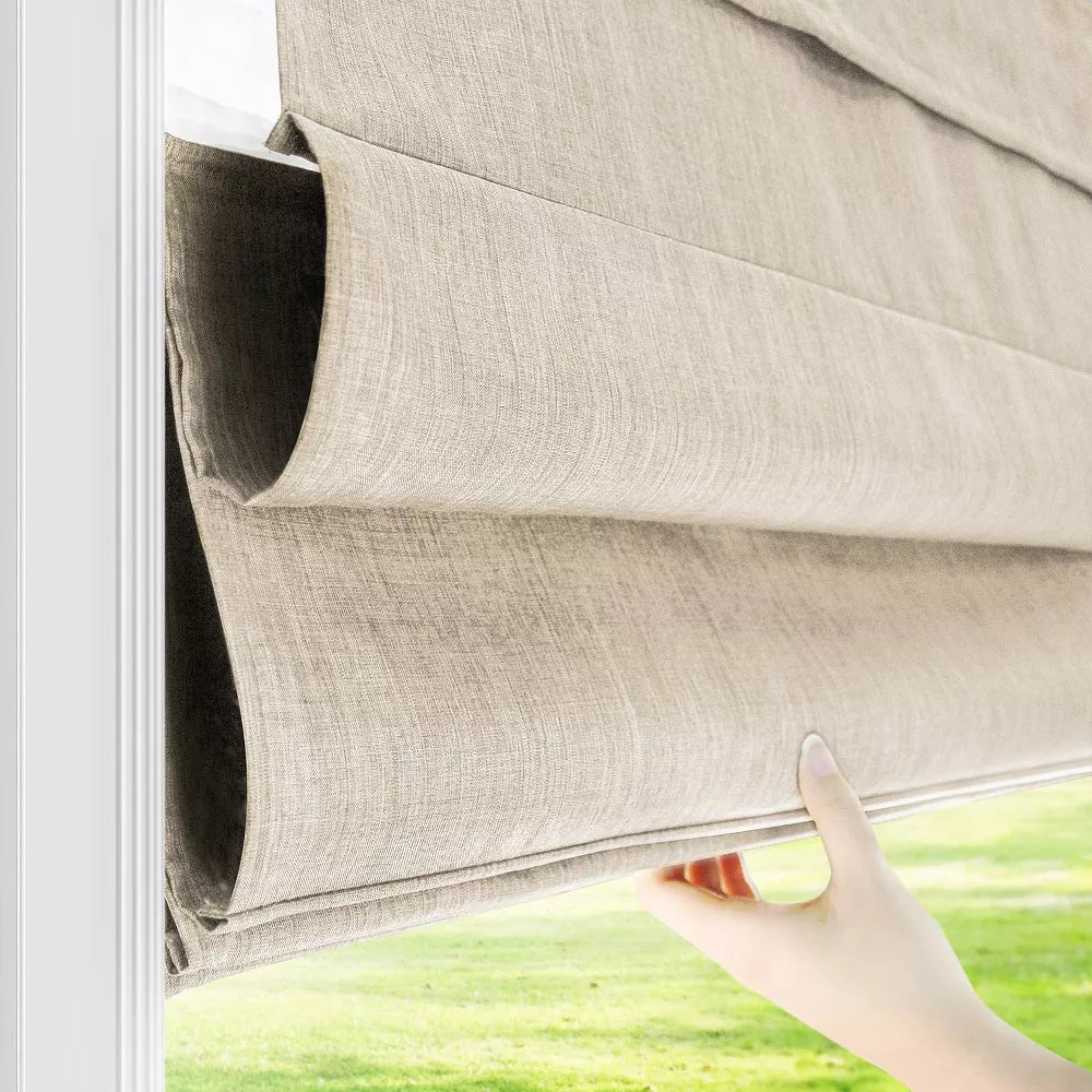 Custom 100% Blackout  Roman Shade