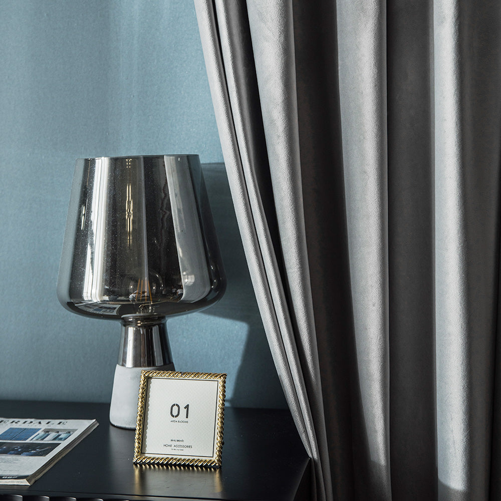 Custom Modern Velvet Curtains – Luxe Light Blocking & Elegant Home Décor