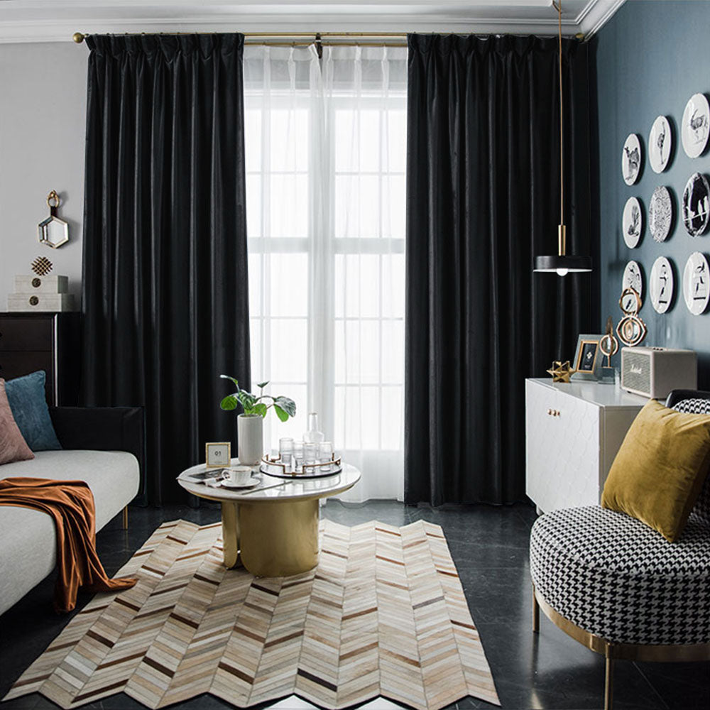 Custom Modern Velvet Curtains – Luxe Light Blocking & Elegant Home Décor