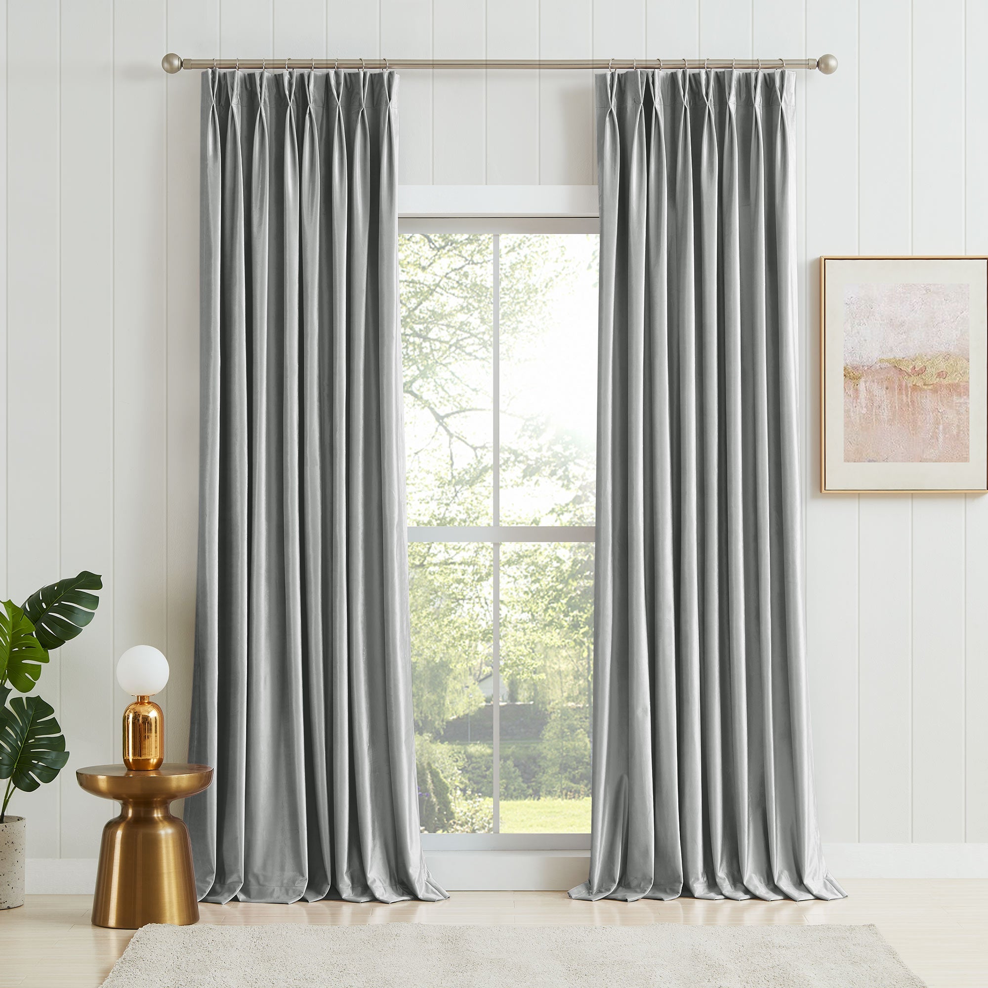 Custom Crystal Velvet Curtains | Luxury Thermal Insulated Drapes