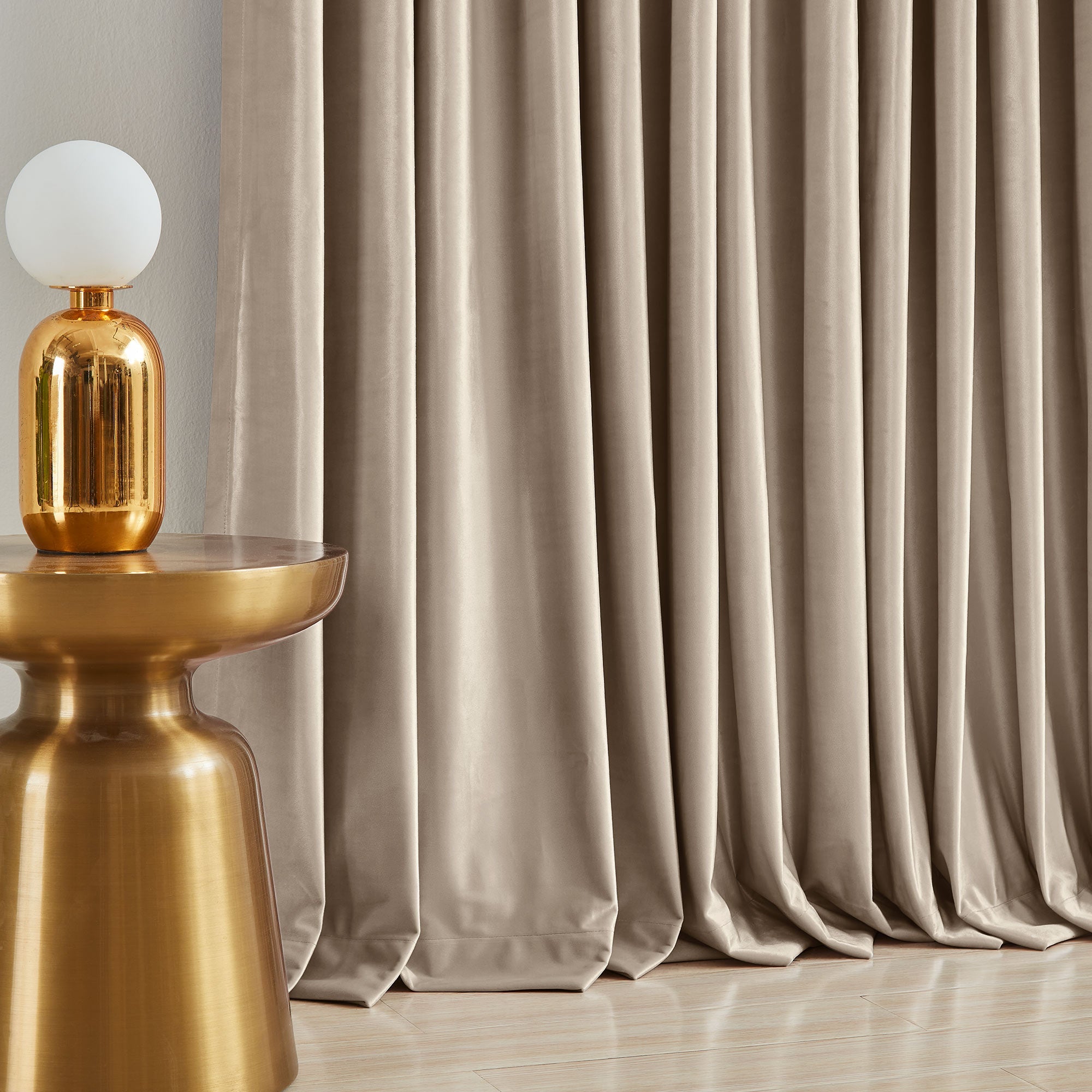 Custom Crystal Velvet Curtains | Luxury Thermal Insulated Drapes