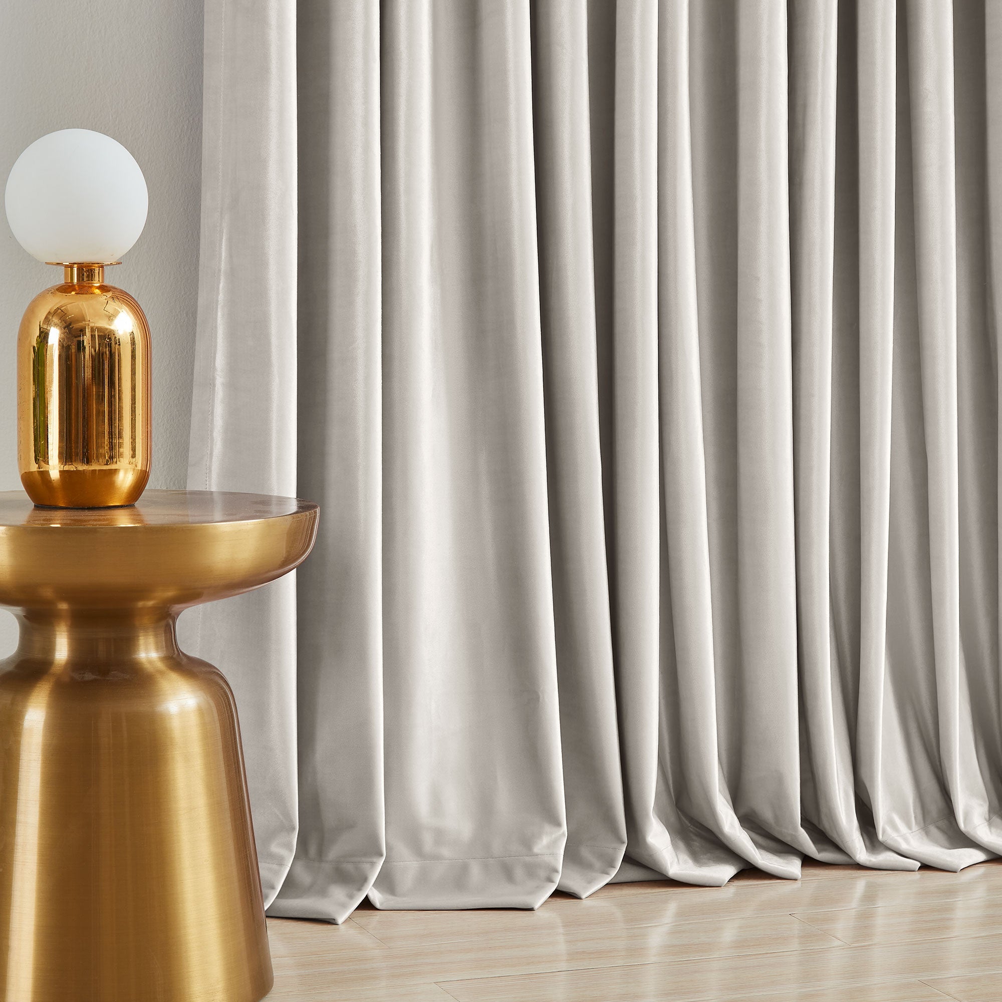 Custom Crystal Velvet Curtains | Luxury Thermal Insulated Drapes