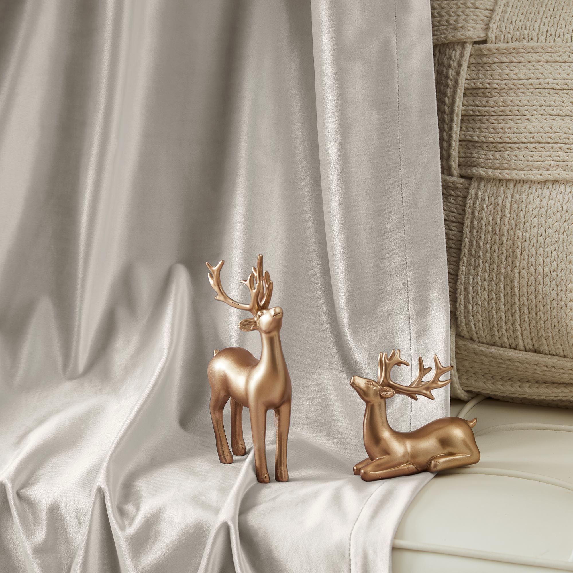 Custom Crystal Velvet Curtains | Luxury Thermal Insulated Drapes