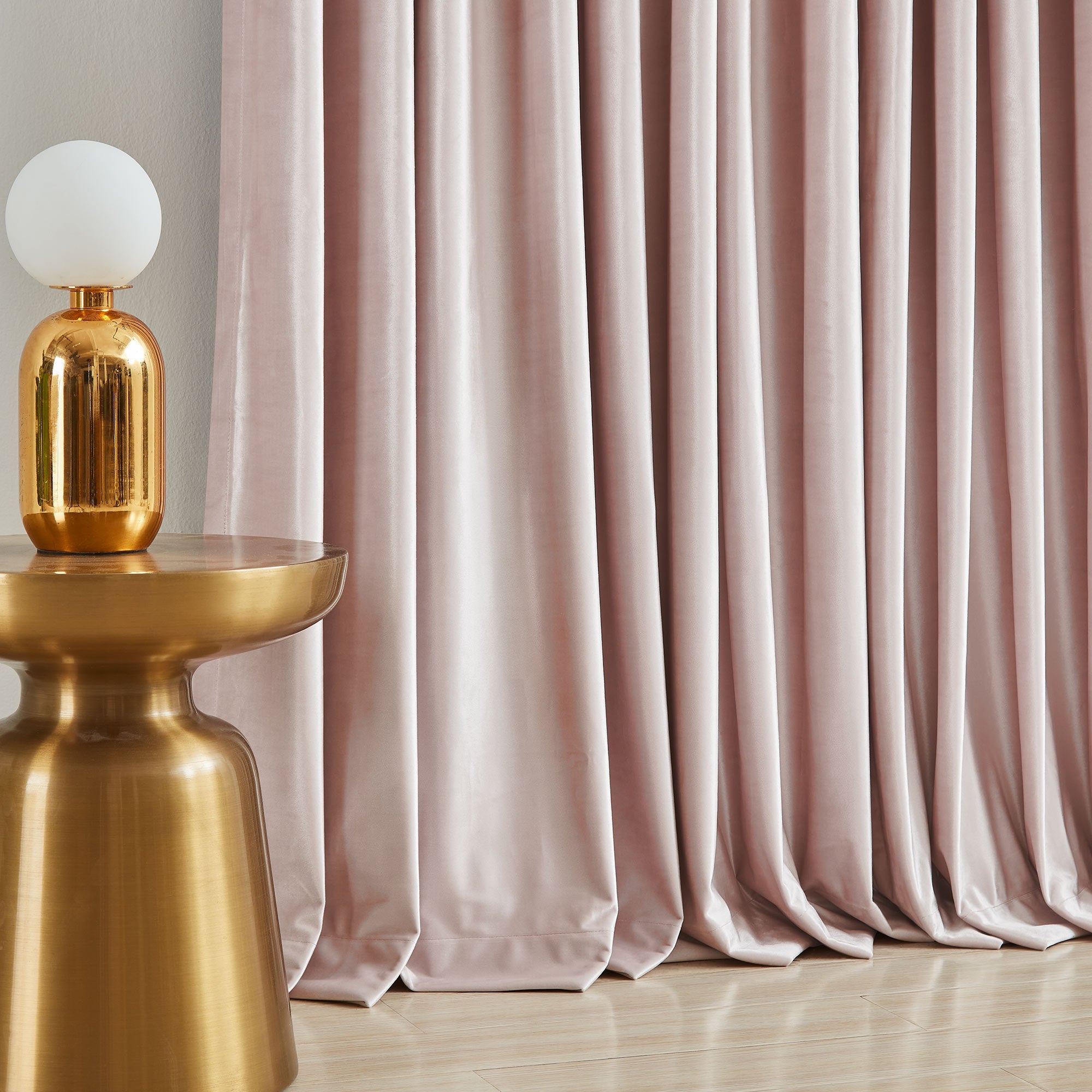 Custom Crystal Velvet Curtains | Luxury Thermal Insulated Drapes