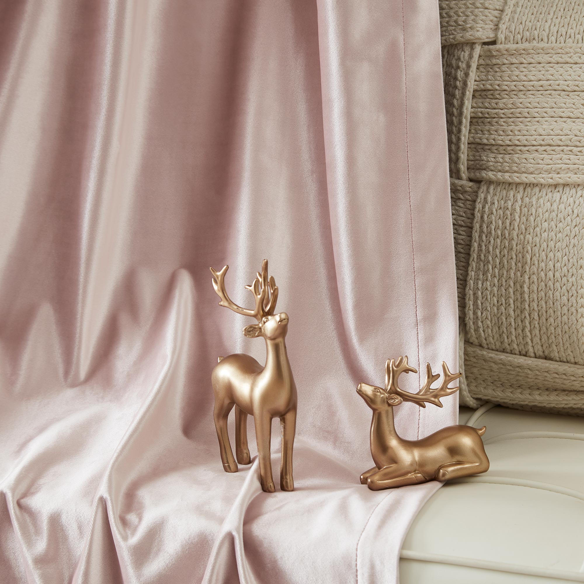 Custom Crystal Velvet Curtains | Luxury Thermal Insulated Drapes