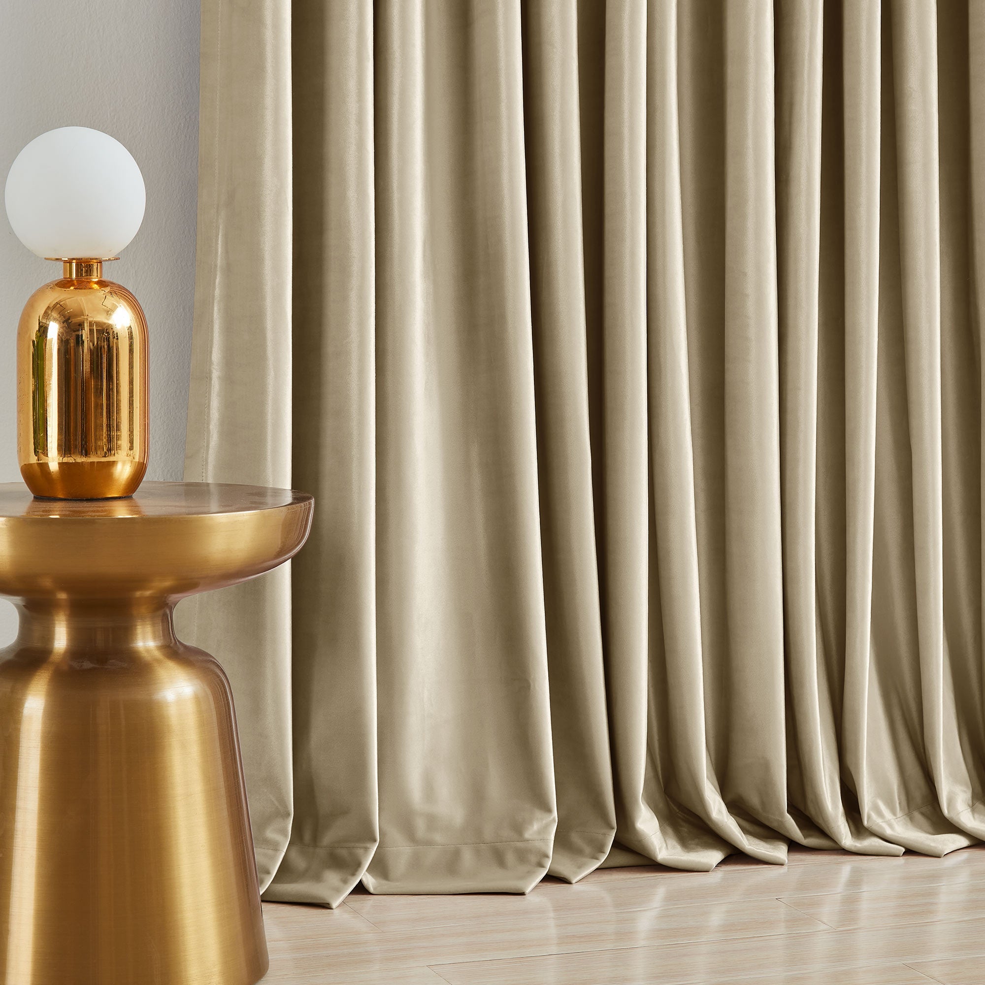 Custom Crystal Velvet Curtains | Luxury Thermal Insulated Drapes
