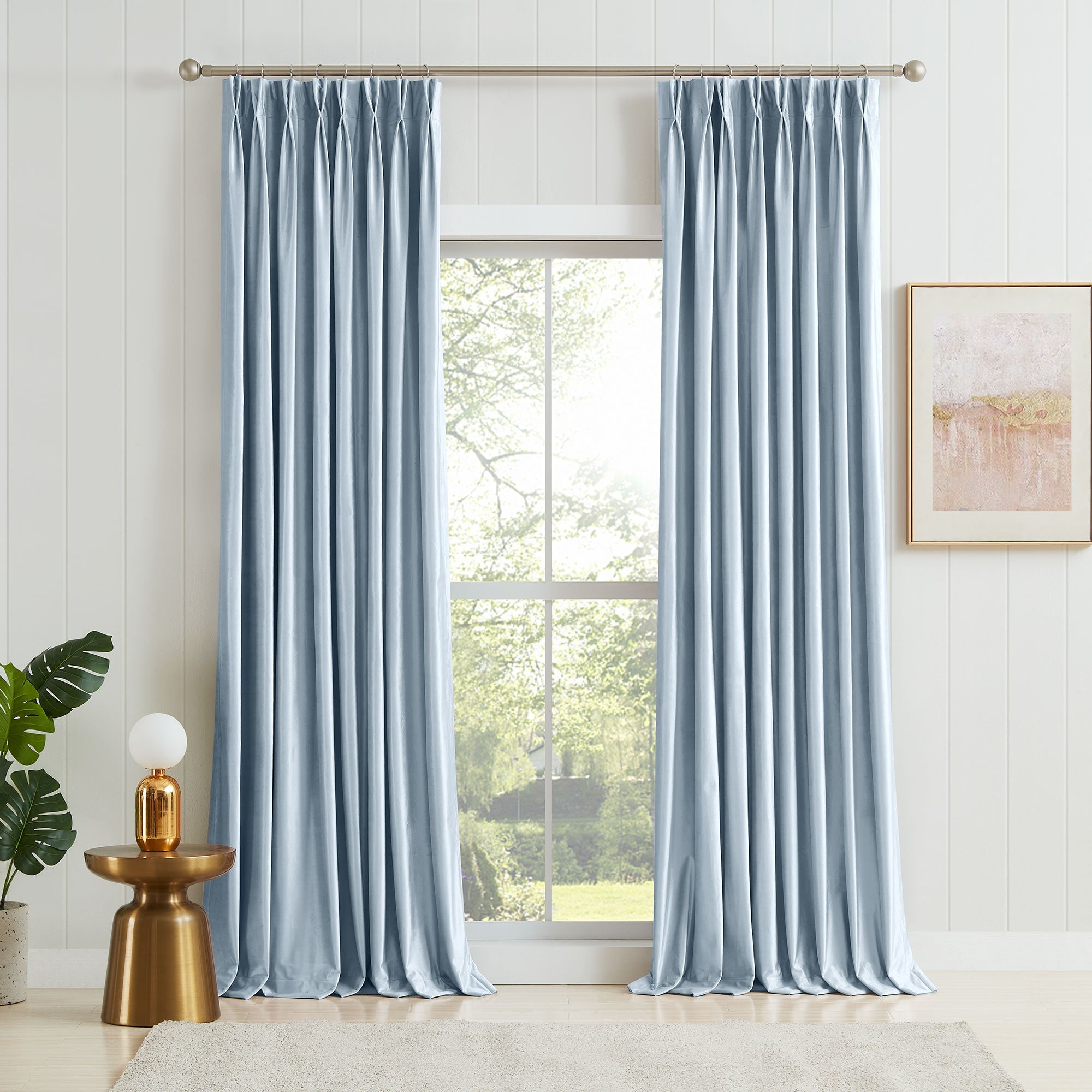 Custom Crystal Velvet Curtains | Luxury Thermal Insulated Drapes