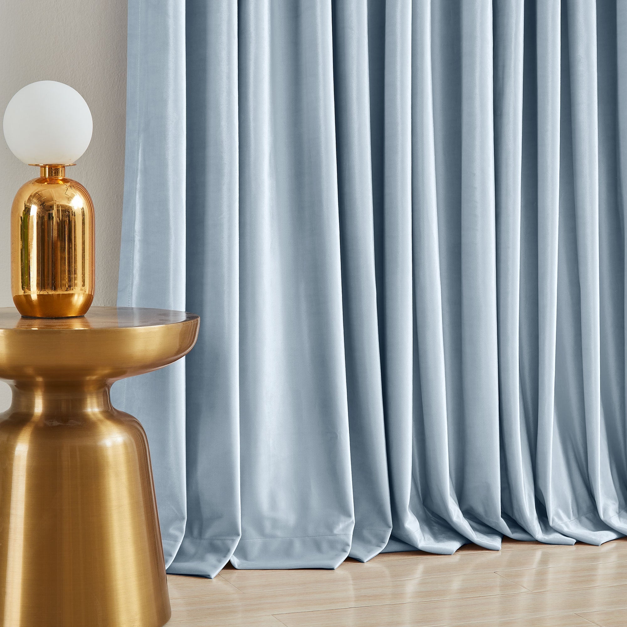Custom Crystal Velvet Curtains | Luxury Thermal Insulated Drapes